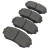 JG PASTILHA FREIO DIANT FORD EDGE 3.5 CERAMICA - comprar online