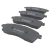 JG PASTILHA FREIO TRAS F250 4X4 98/12