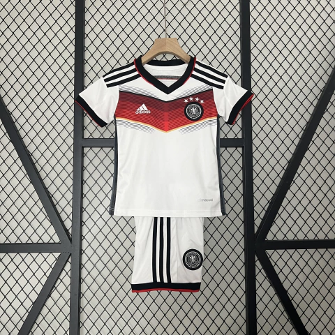 Kit infantil Alemanha I 2014 - Torcedor Adidas - Branco