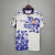 Camisa Retrô Real Madrid III 1996/97 - Torcedor Masculina - Branca e Azul