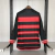 Camisa manga longa Flamengo I 2024/25 - Torcedor Adidas Masculina - Vermelho e preto - comprar online