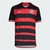 Camisa Flamengo I 2024/25 - Torcedor Adidas Masculina - Vermelho e preto