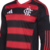 Camisa manga longa Flamengo I 2025/26 - Torcedor Adidas Masculina - Vermelho e preto - Groovy Club | Camisas de futebol