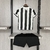 Kit Infantil Botafogo I 2024/25 - Torcedor Reebok - Branco e preto