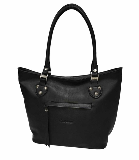 Cartera de cuero con manija doble 4420- - comprar online