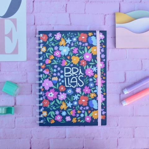 Cuaderno A5 Rayado Brillas