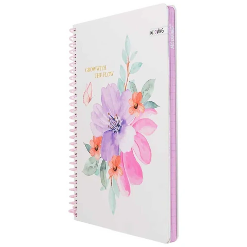 Cuaderno Mooving Carta Premium Garden - Grow With The Flow