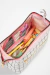ORGANIZADOR PASTEL CUADRILLÉ BLANCO FW en internet