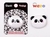 GOMA BORRABLE WERO PANDA - comprar online