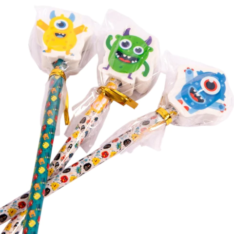 Lápiz c/goma Monster - Wero - comprar online