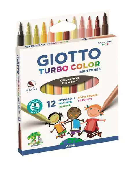 Marcadores Skin Tones X12 Giotto