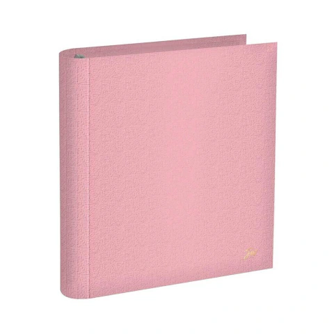 Carpeta 3x40 FW Pastel Rosa - ¡Estilo Aesthetic y Soft! ✨