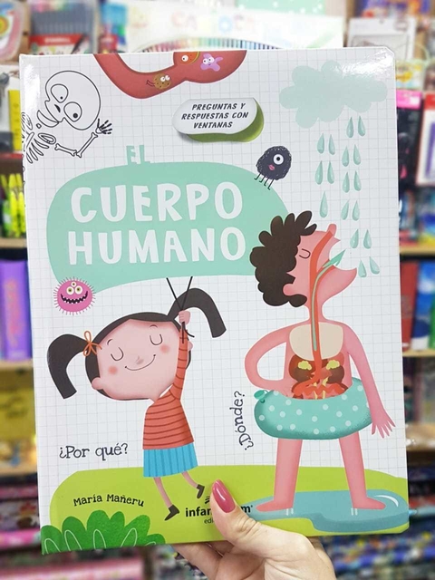 Libro El Cuerpo Humano Con Ventanas