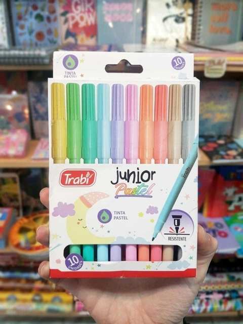 Marcadores Junior Pastel Trabi