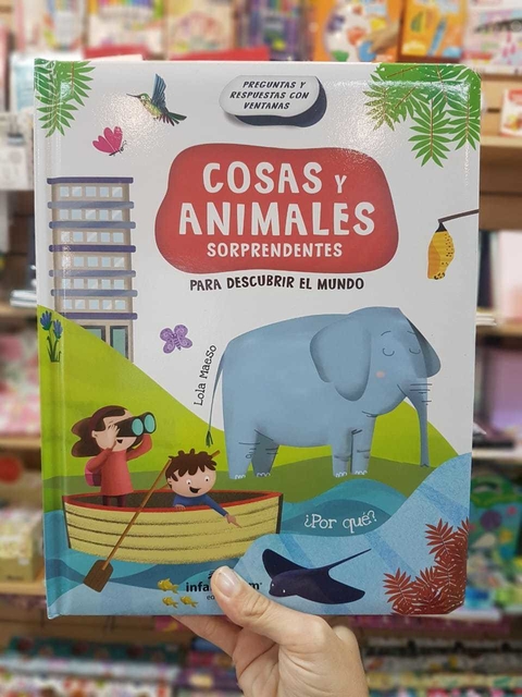 Libro Cosas Y Animales - Con Ventanas