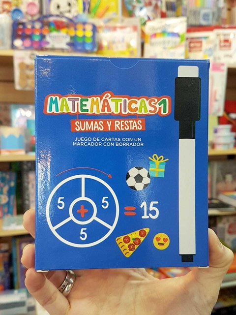 Cartas Pizarra Matemáticas