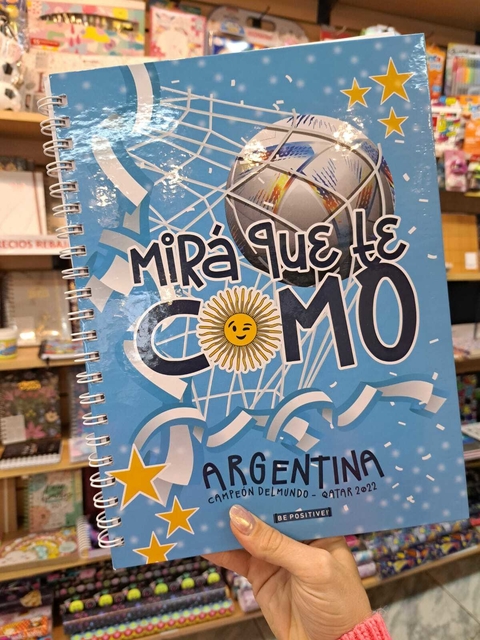 Cuaderno Mirá Que Te Como - A4