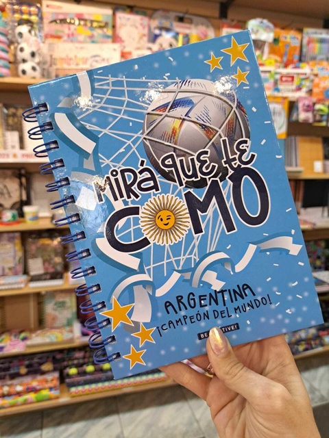 Cuaderno Mirá Que Te Como - A5