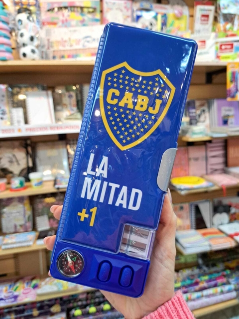 Cartuchera Mecánica Boca Juniors
