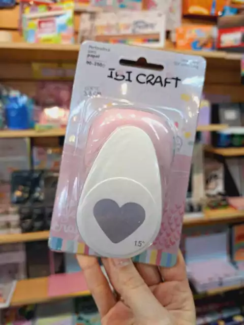 Perforadora Artistica 38Mm 1,5" Corazón