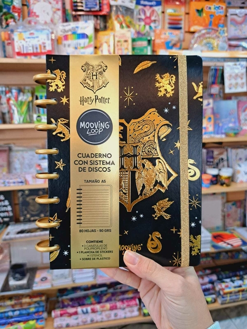 Cuaderno Loop Harry Potter A5 Mooving