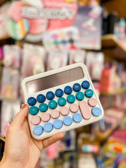 Calculadora Escritorio Blanca Ibicraft