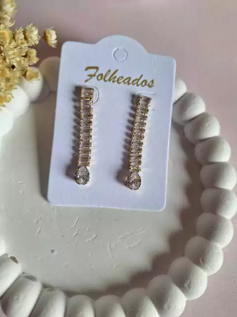 Brinco Zircônia Ianne Dourado