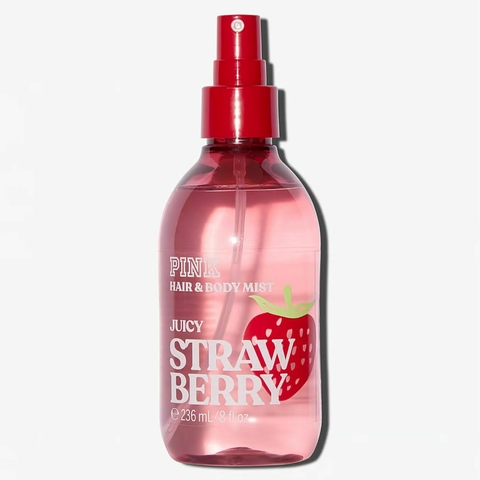 Victoria Secret Pink - Body Splash cabelo e corpo Juicy Stramberry - 236ml - comprar online