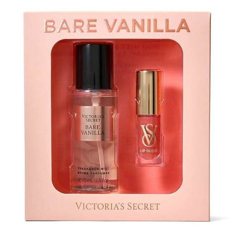 Kit Bare Vanilla: Splash 75ml + Lip Gow - Victoria Secret - comprar online