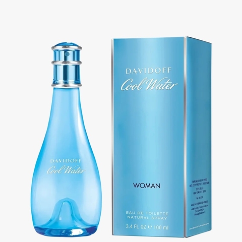 Cool Water Woman 100ml - Eau De Toilette - Davidoff - comprar online