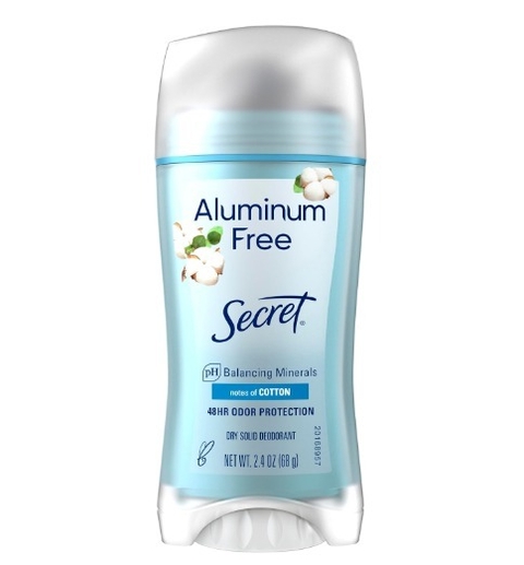 Desodorante Secret Free Aluminum em gel - 76g