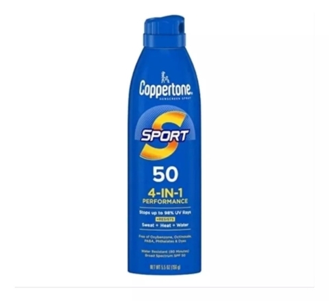 Protetor Solar Coppertone Aerosol Sport Adultos Fator 50 - 156g