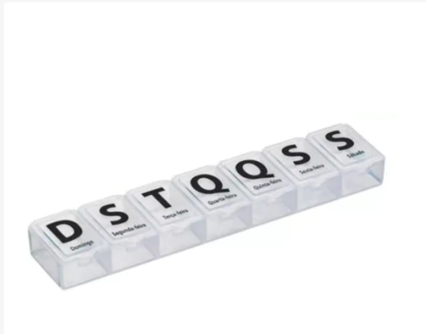 Porta Comprimido dia da Semana - Organizador