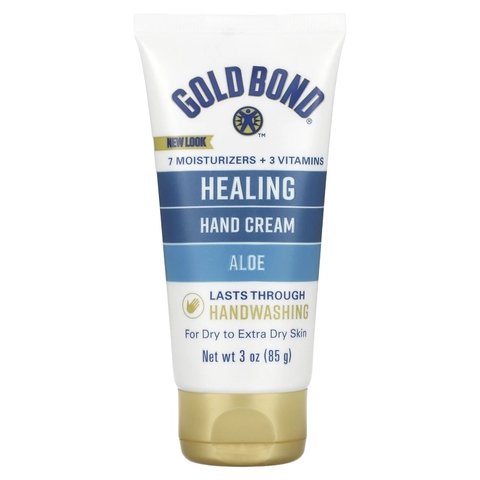 Gold Bond - Creme para as Mãos Healing - Pele Seca a Extra Seca, Aloe - 85g