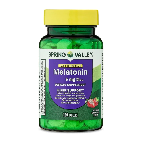 Melatonina 5mg Engolível - Spring Valley - 120 tablets - comprar online