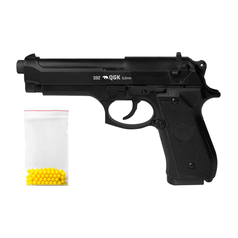 PISTOLA DE AIRGUN SPRING S-92 6MM + BBS