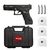 PISTOLA AIRGUN G17 NBB 4,5MM QGK + CASE RÍGIDO + CO2 + ALVOS