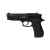 PISTOLA AIRSOFT SPRING S-92 6MM+MALETA+1000BBS+ALVO na internet