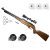 CARABINA AIRGUN PCP G850M 5,5MM QGK + LUNETA 4-16X40 + ALVOS - comprar online