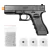PISTOLA DE AIRSOFT SPRING QG07 PL 6MM QGK + BBS + ALVOS