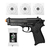 PISTOLA DE AIRSOFT SPRING SP92 6MM QGK + 1000 BBS + ALVO - comprar online