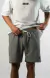 Imagen de Short Simple Relaxed Gris Melange