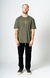 Remera Standard Flowers Verde Militar - Berta Leon