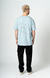 Remera Standard Human Celeste - Berta Leon
