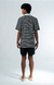 Polo Oversize Stripes BL Marino - tienda online