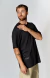 Remera Oversize Basic 1478 Topo - Berta Leon