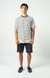 Remera Standard Stripes Blanca - tienda online