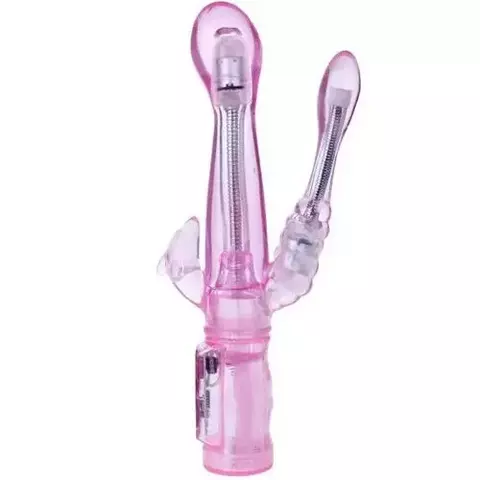VIBRADOR FLEXIBLE TRIPLE ESTIMULADOR