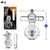 ANILLO VIBRADOR CON BALA DESMONTABLE