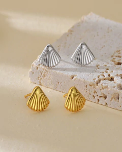 Pasantes conchita de mar (par) - Kositas & Lele Studio